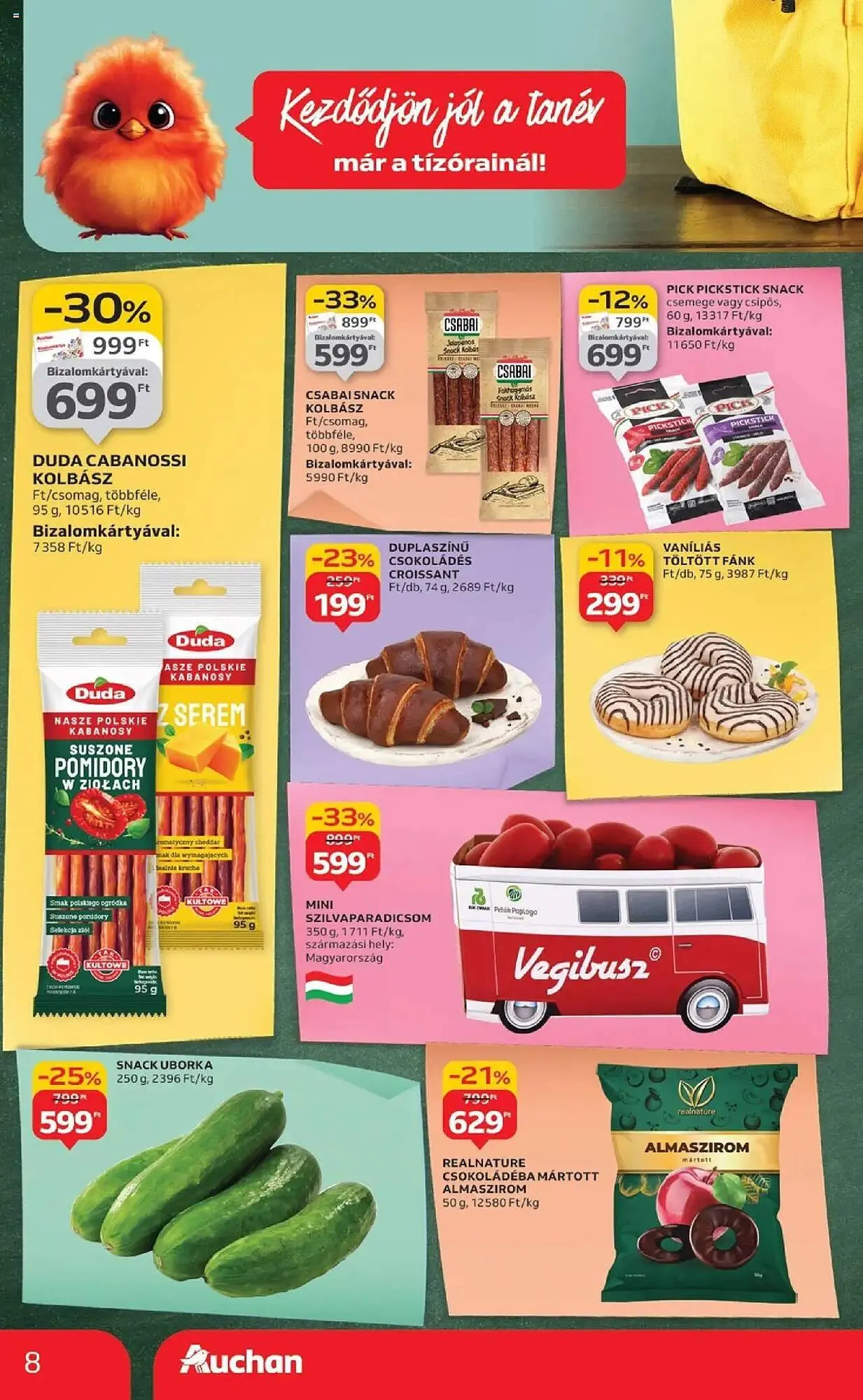 Katalógus Auchan akciós újság szeptember 4.-tól szeptember 10.-ig 2025. - Oldal 8