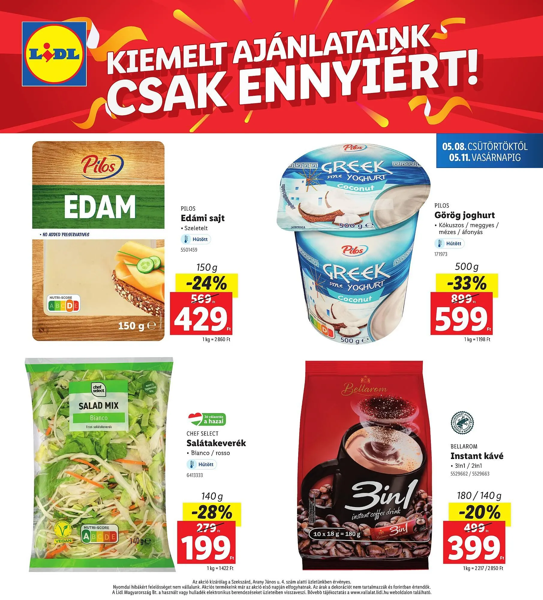 Katalógus Lidl akciós újság május 8.-tól május 11.-ig 2025. - Oldal 4