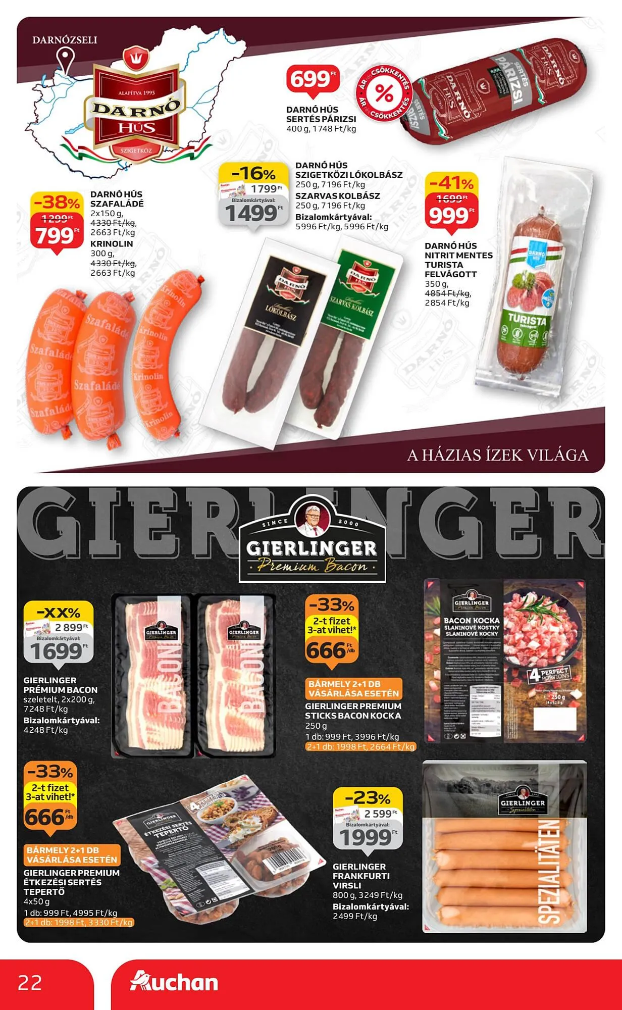 Katalógus Auchan akciós újság december 4.-tól december 10.-ig 2025. - Oldal 22