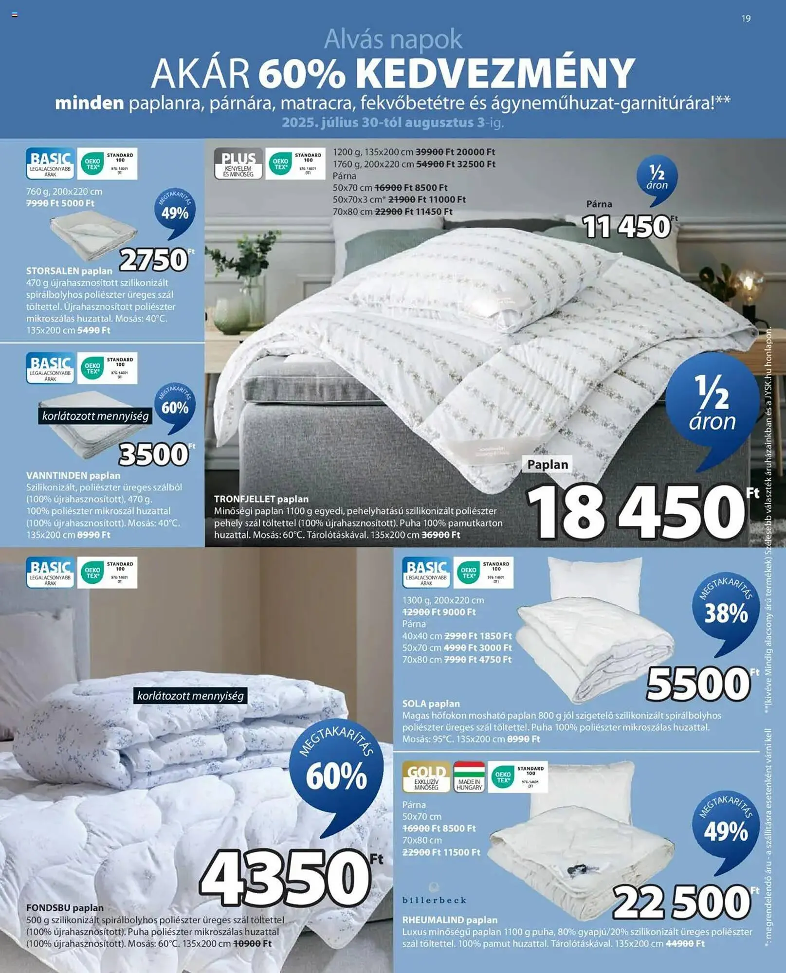 Katalógus JYSK akciós újság július 30.-tól szeptember 2.-ig 2025. - Oldal 19