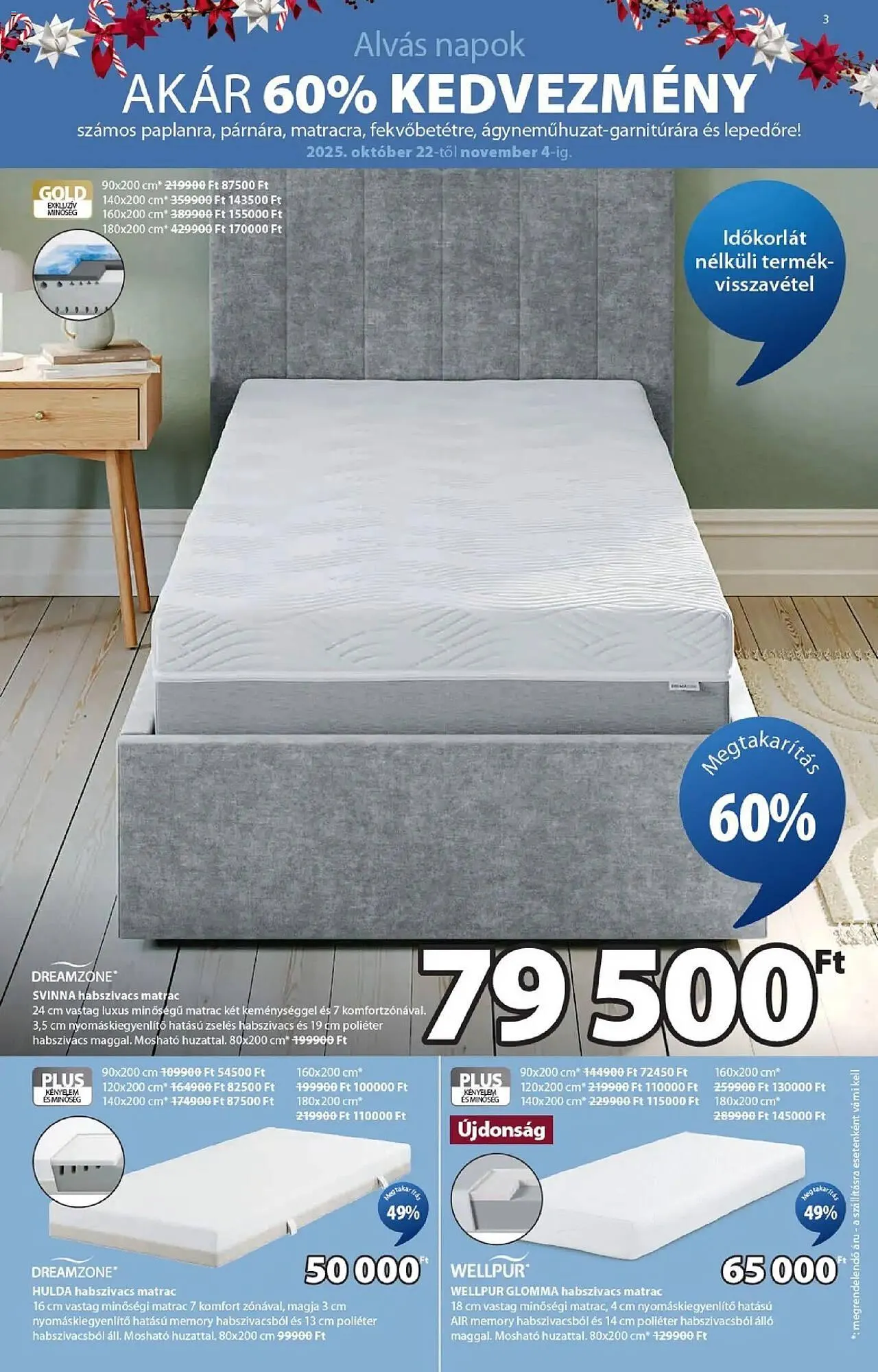 Katalógus JYSK akciós újság október 22.-tól november 30.-ig 2025. - Oldal 3