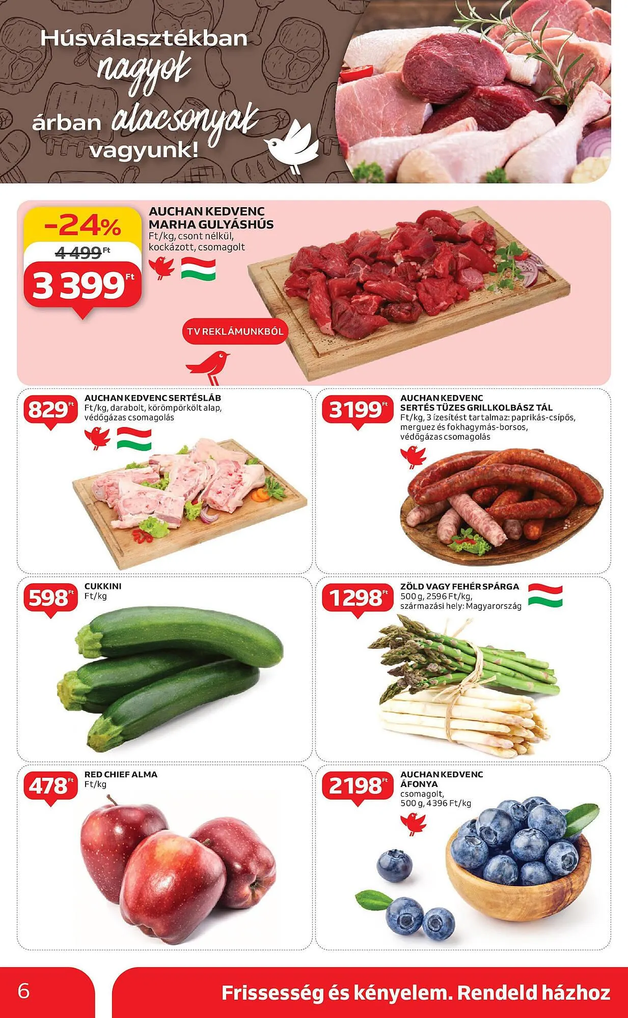 Katalógus Auchan akciós újság április 24.-tól április 30.-ig 2025. - Oldal 6