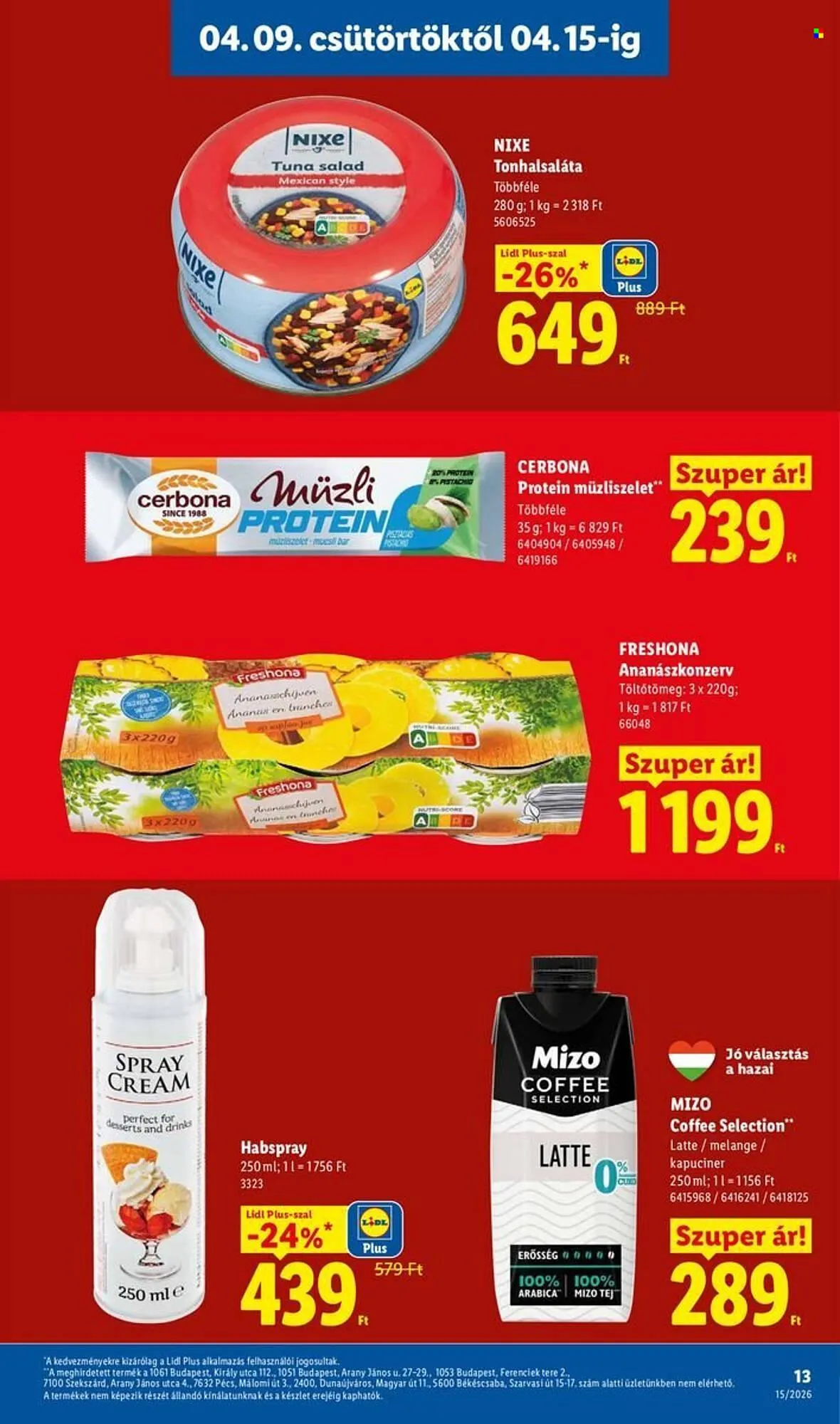 Katalógus Lidl akciós újság április 9.-tól április 15.-ig 2026. - Oldal 13