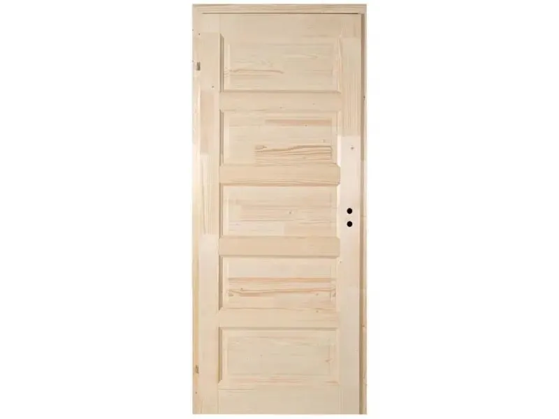 ZEBRA 5 - beltéri ajtó 90x210 (tele-bal-pallótokos)