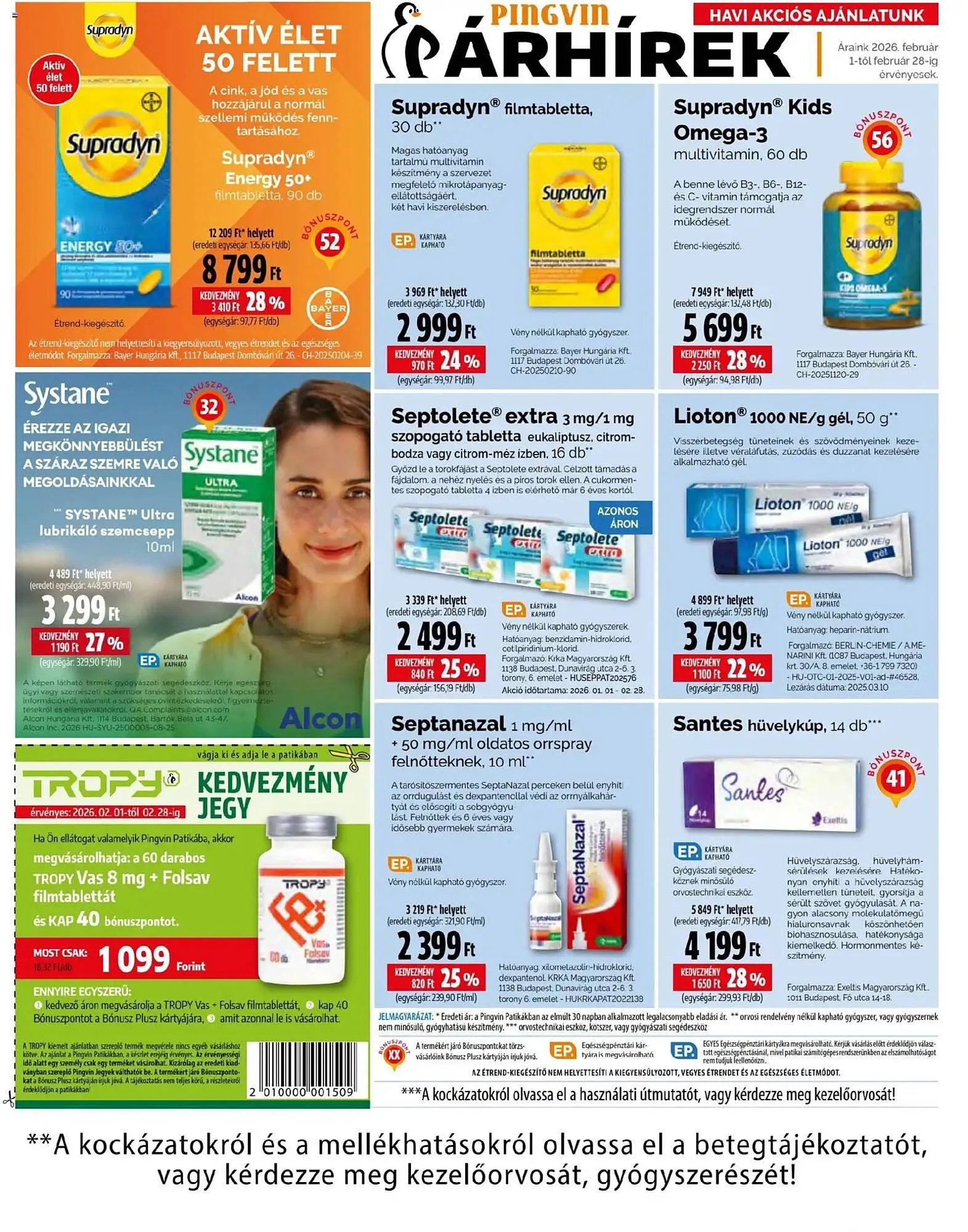 Katalógus Pingvin Patika akciós újság február 1.-tól február 28.-ig 2026. - Oldal 15