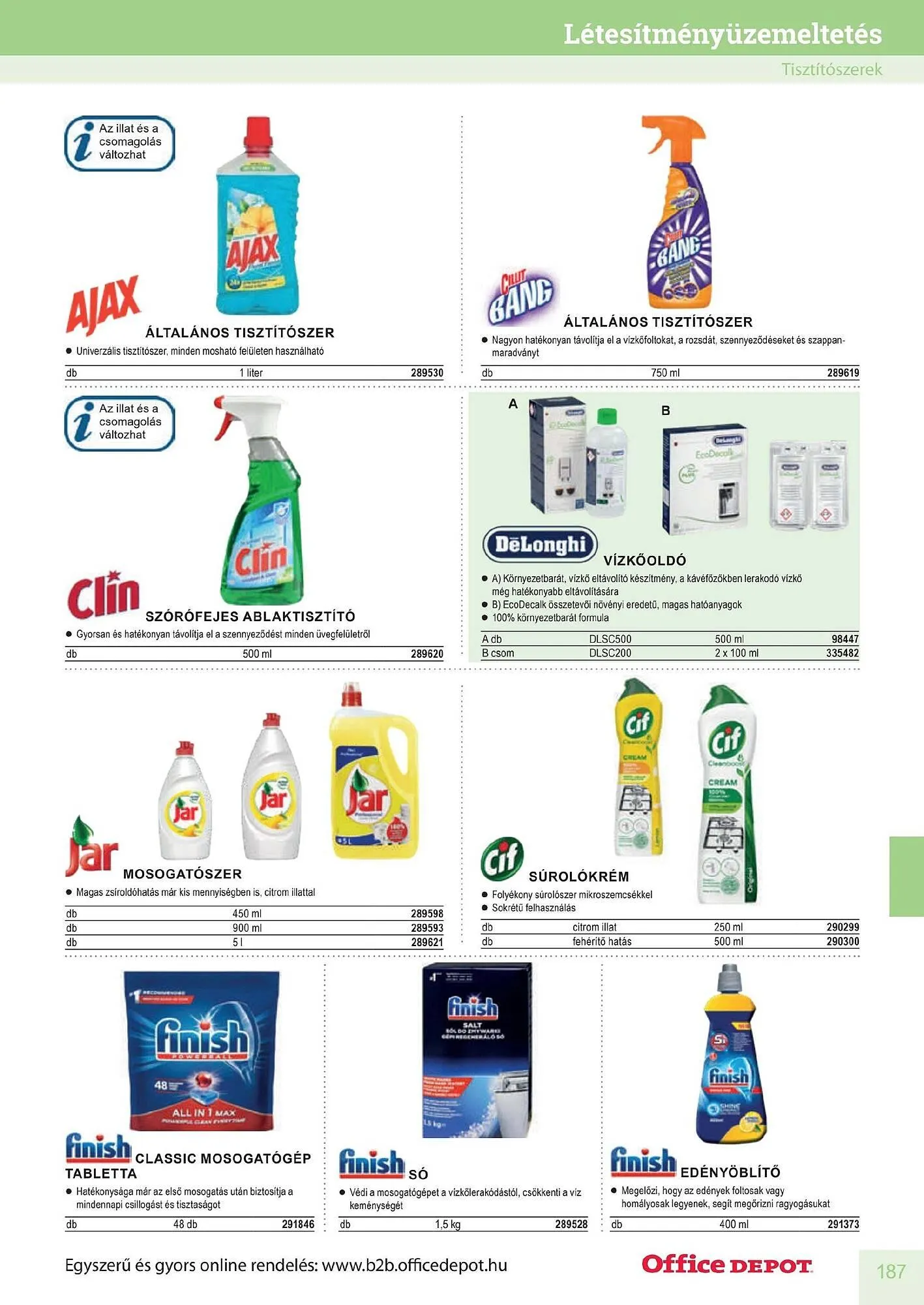 Katalógus Office Depot akciós újság május 9.-tól december 31.-ig 2026. - Oldal 187