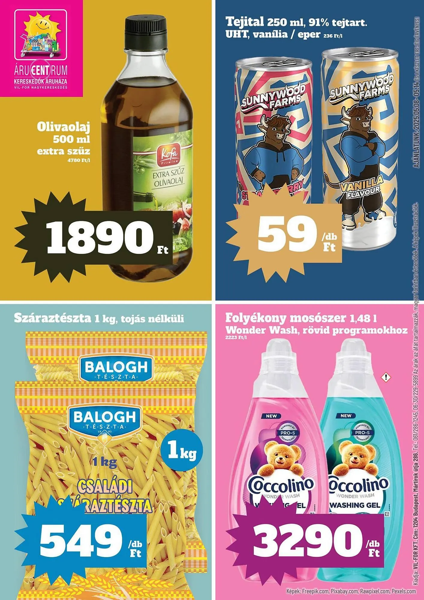 Katalógus Vil-For akciós újság május 8.-tól május 14.-ig 2025. - Oldal 1