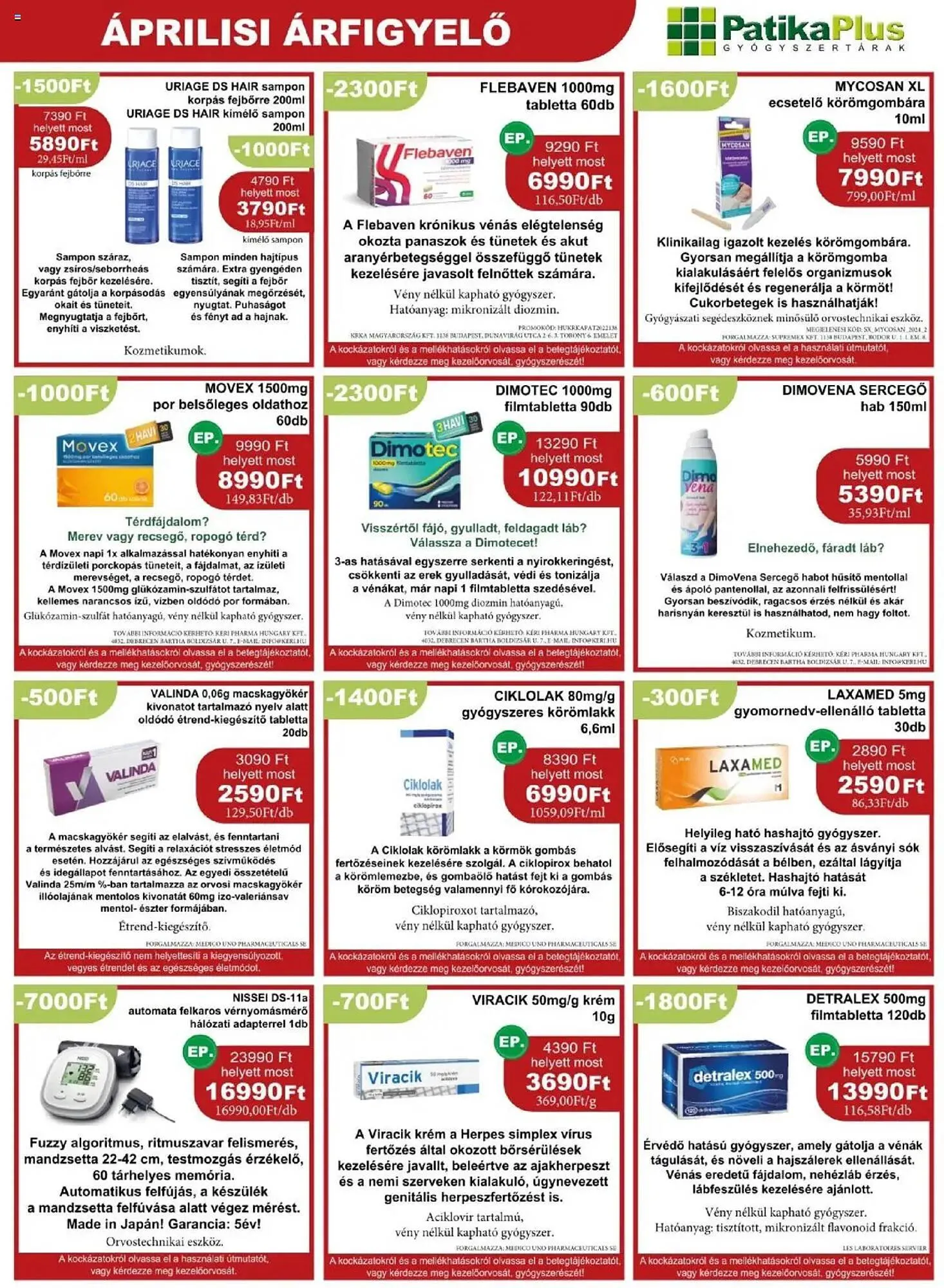 Katalógus PatikaPlus akciós újság április 1.-tól április 30.-ig 2025. - Oldal 7