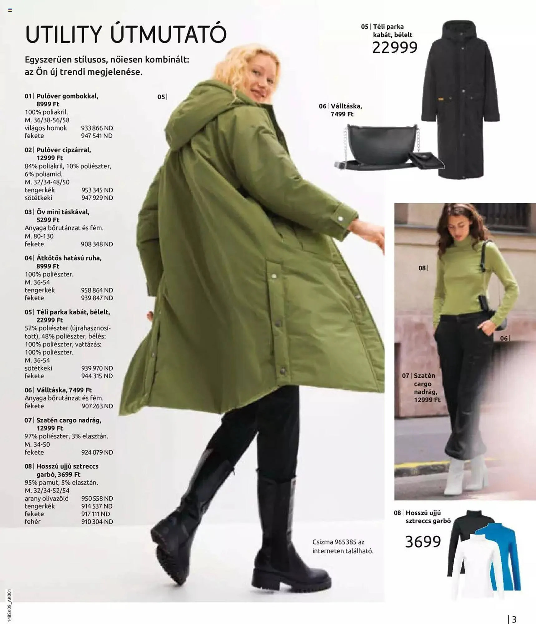 Katalógus Bonprix akciós újság augusztus 28.-tól február 28.-ig 2024. - Oldal 5