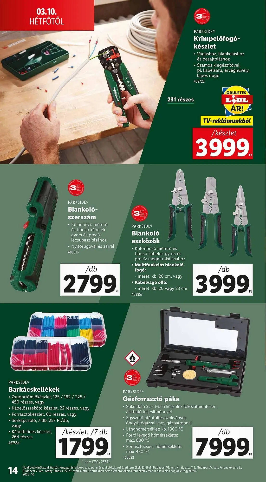 Katalógus Lidl akciós újság március 6.-tól március 19.-ig 2025. - Oldal 14