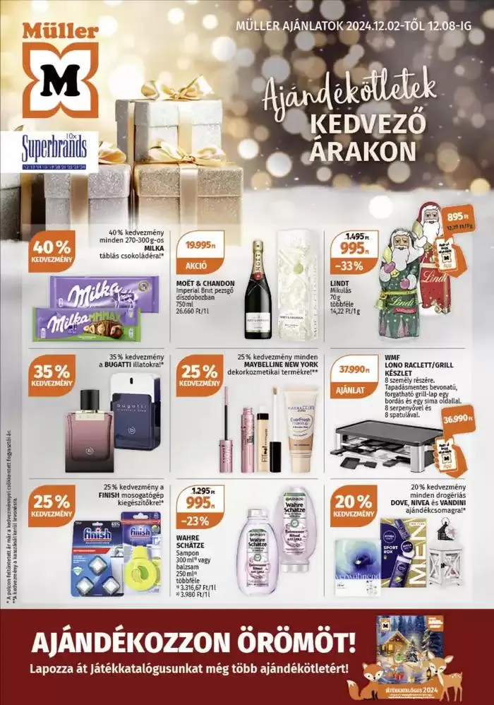 Katalógus Aktuális akciók és ajánlatok november 28.-tól december 12.-ig 2024. - Oldal 1