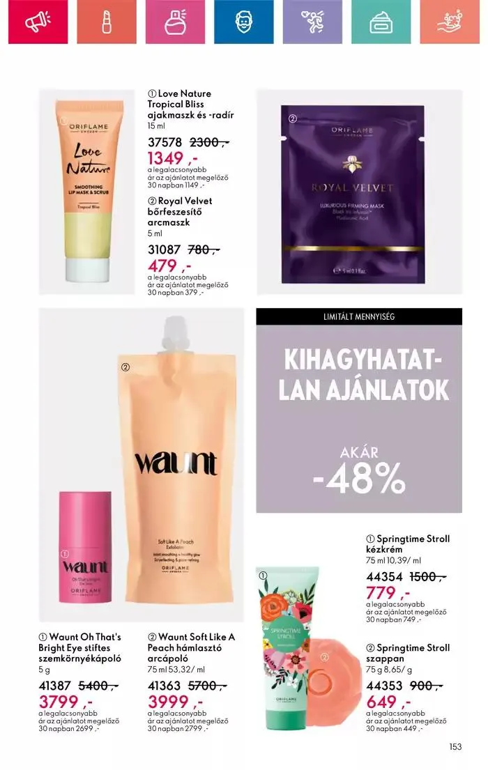 Katalógus ORIFLAME akciós december 29.-tól január 12.-ig 2025. - Oldal 153