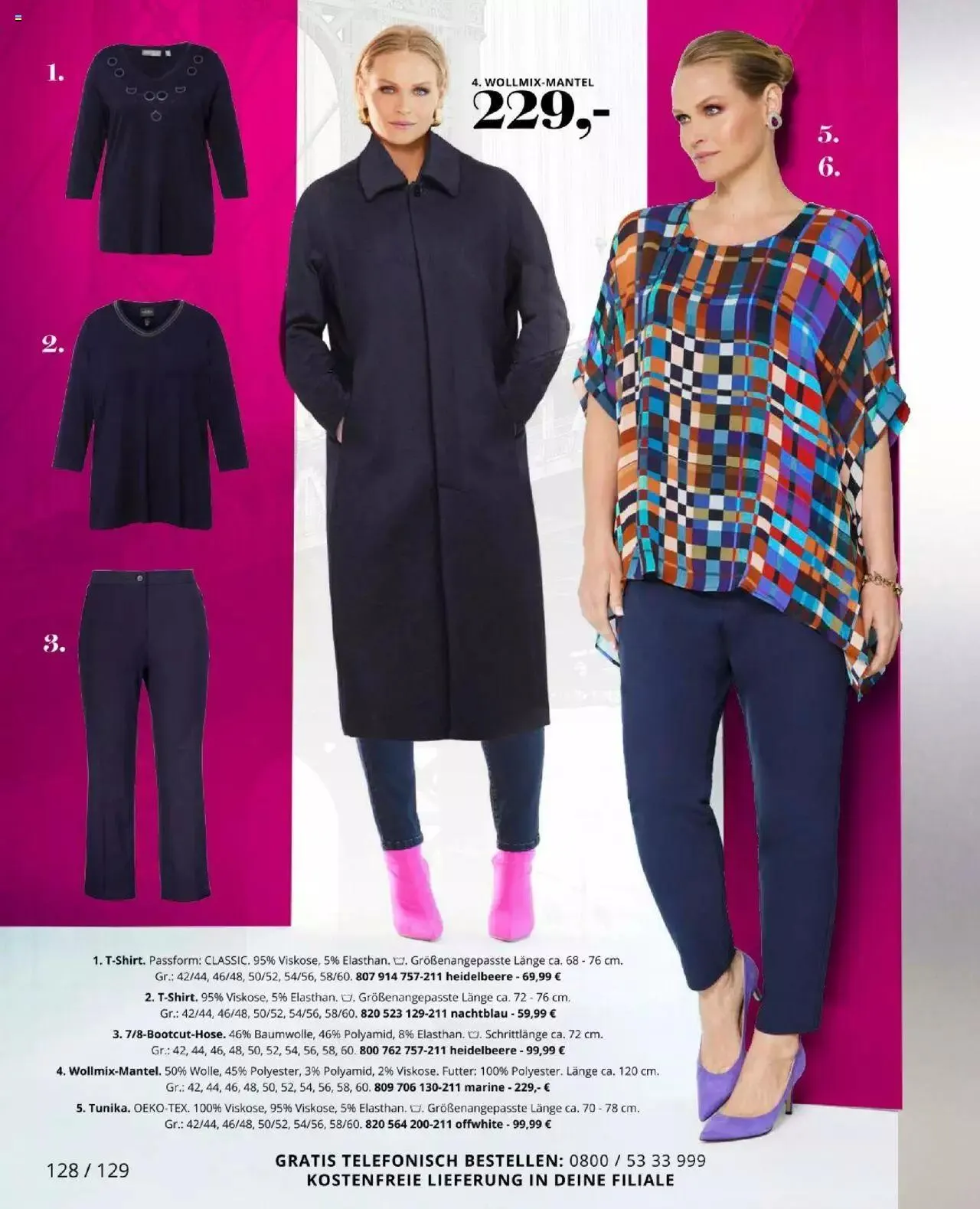 Katalógus Ulla Popken Akciós újság szeptember 1.-tól szeptember 30.-ig 2023. - Oldal 128