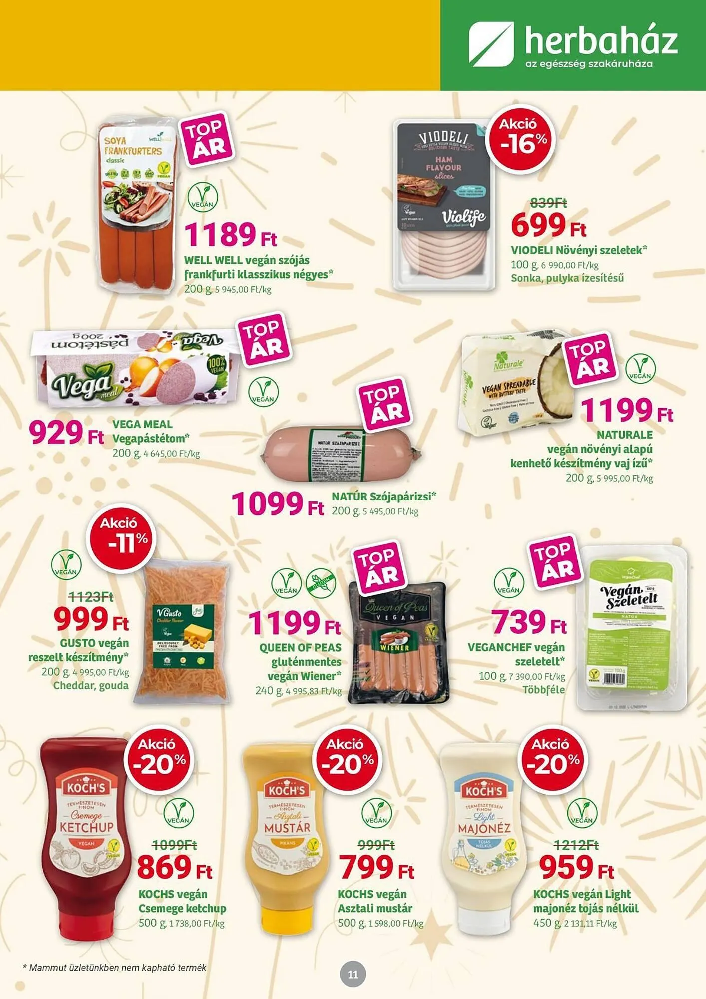 Katalógus Herbaház akciós újság december 1.-tól január 4.-ig 2026. - Oldal 11