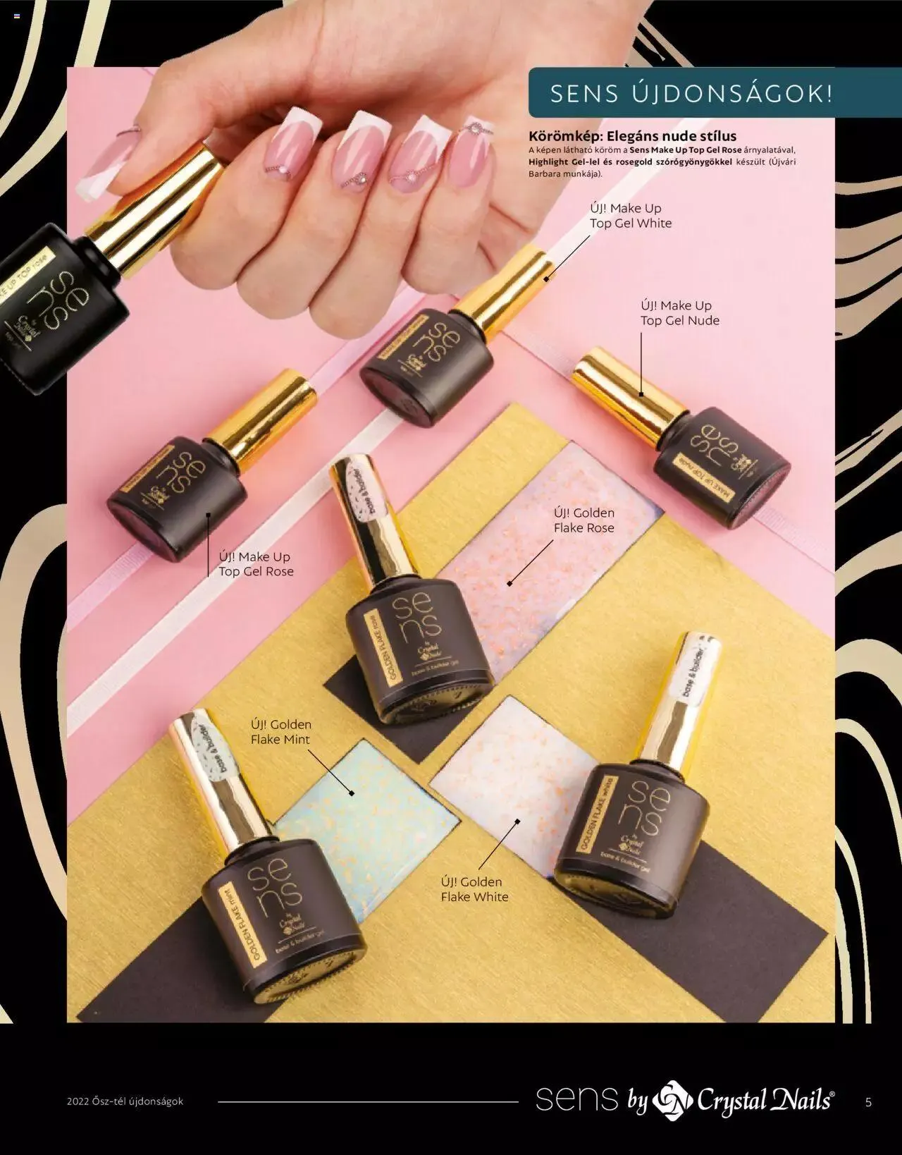 Katalógus Crystal Nails - Ősz / Tél katalógus szeptember 5.-tól december 31.-ig 2023. - Oldal 5