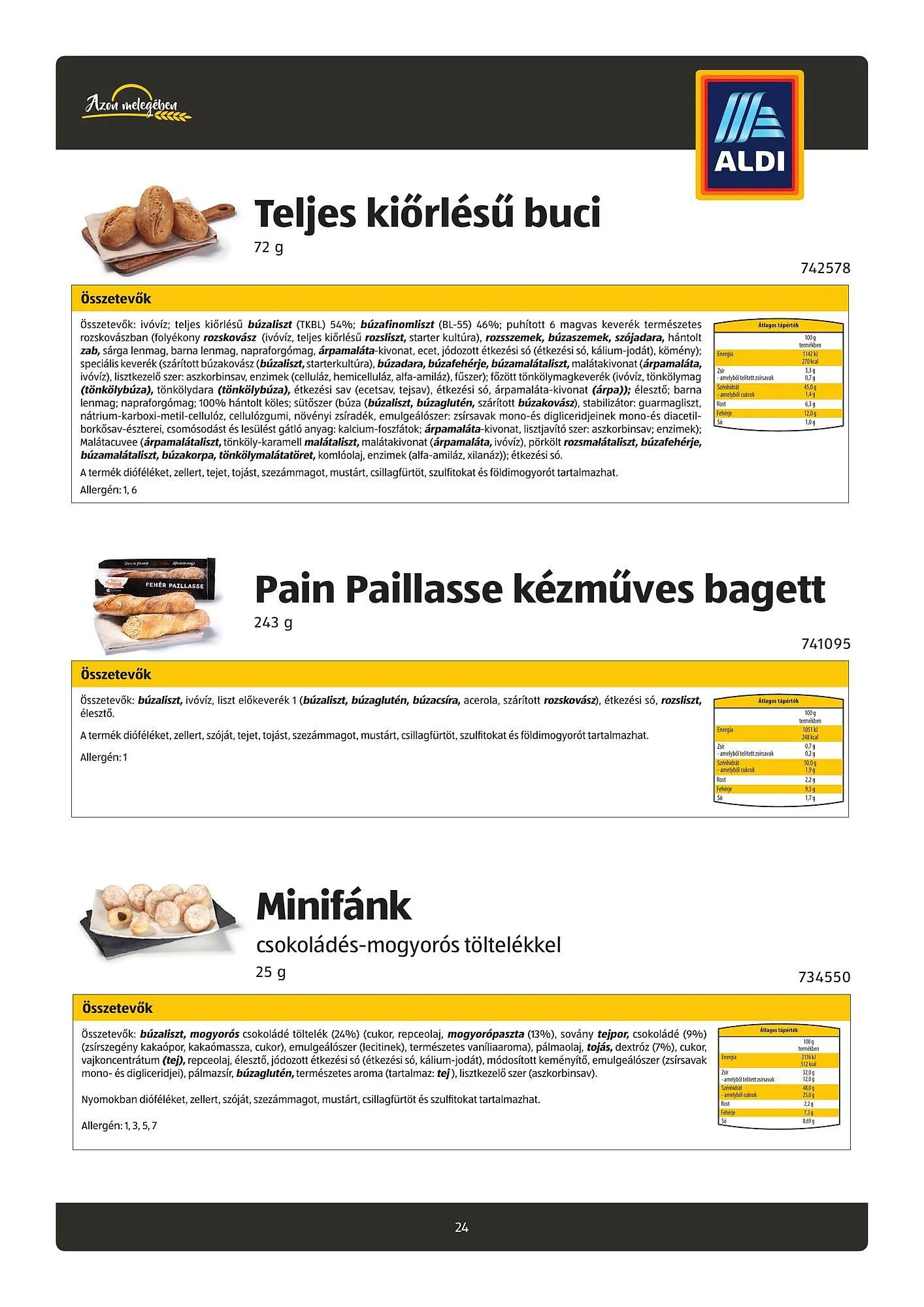 Katalógus ALDI akciós újság május 31.-tól július 4.-ig 2025. - Oldal 24