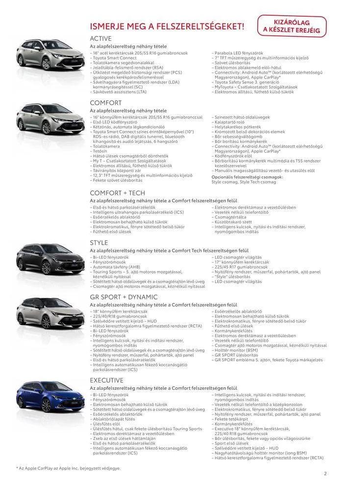 Katalógus Toyota Corolla TS MC23 május 20.-tól május 18.-ig 2025. - Oldal 2