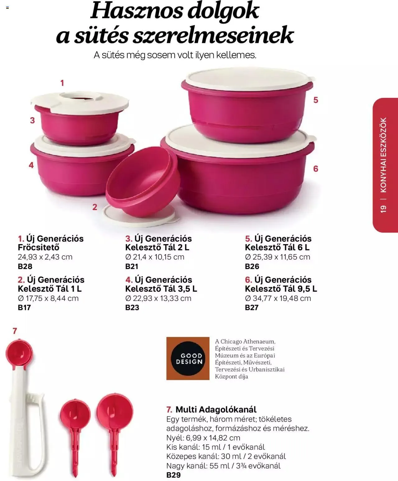 Katalógus Tupperware - Aktuális katalógus augusztus 30.-tól december 31.-ig 2023. - Oldal 19