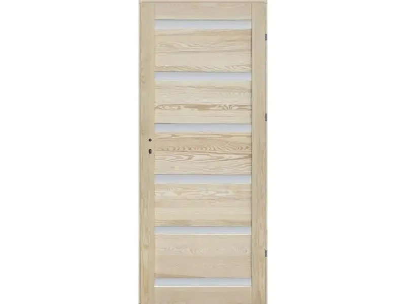 GENEWA 6S - beltéri ajtó 100x210 (üveges-jobb-blokktokos)