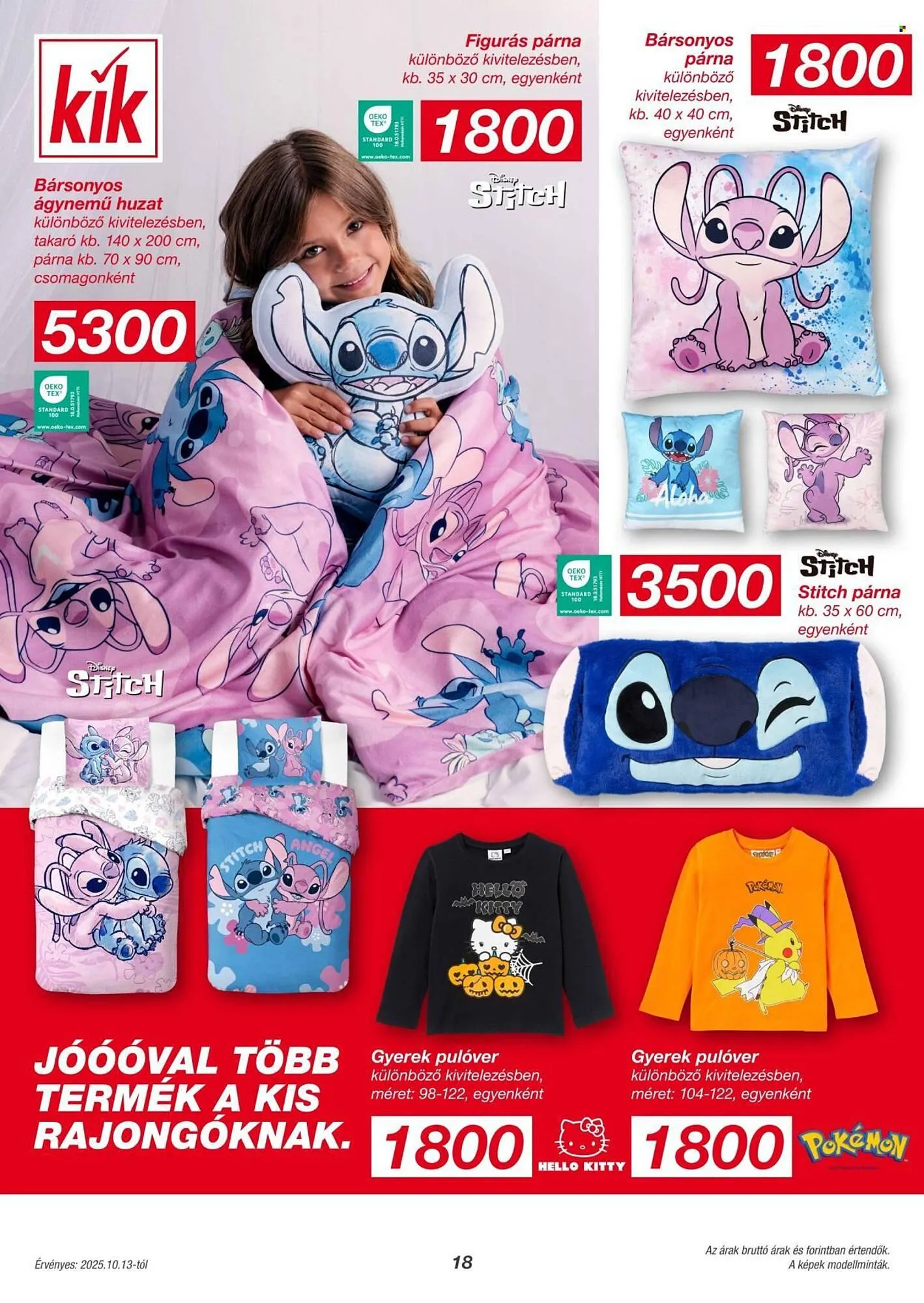 Katalógus Kik akciós újság október 9.-tól november 7.-ig 2025. - Oldal 18
