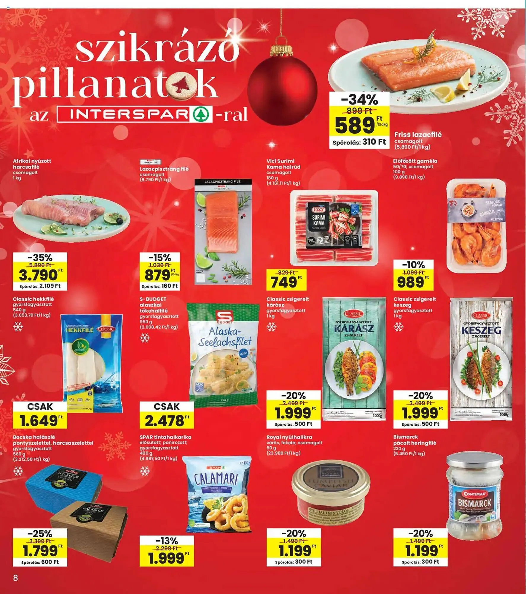 Katalógus Interspar akciós újság december 11.-tól december 17.-ig 2025. - Oldal 8