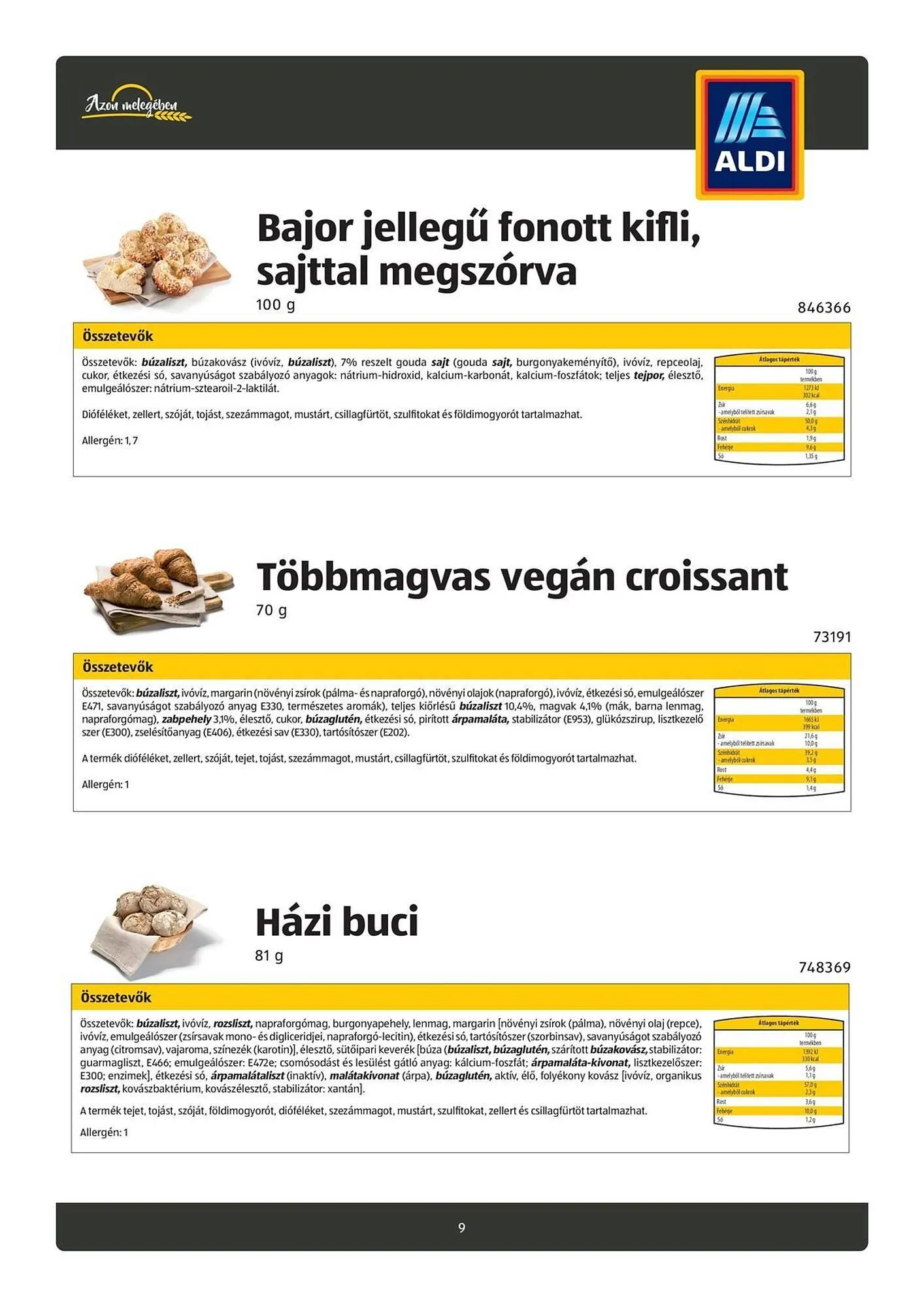 Katalógus ALDI akciós újság július 16.-tól január 20.-ig 2026. - Oldal 9