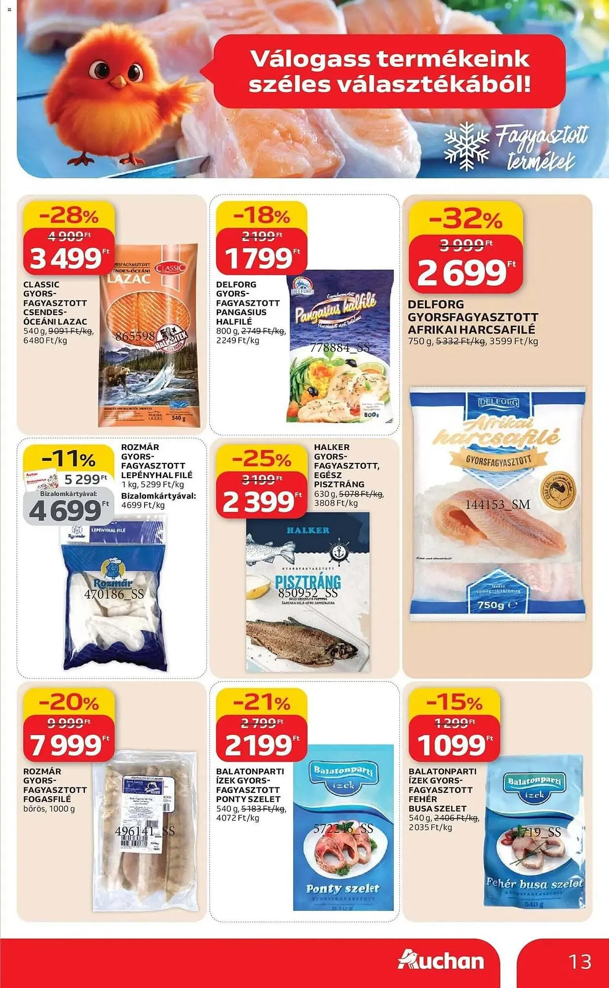 Katalógus Auchan akciós újság február 19.-tól február 25.-ig 2026. - Oldal 13