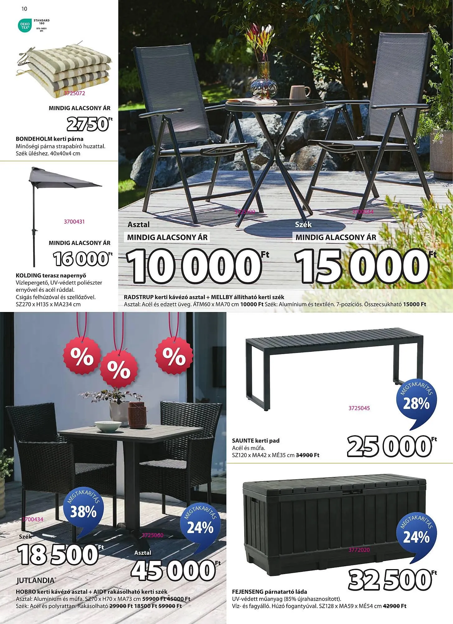 Katalógus JYSK akciós újság június 18.-tól július 29.-ig 2025. - Oldal 10