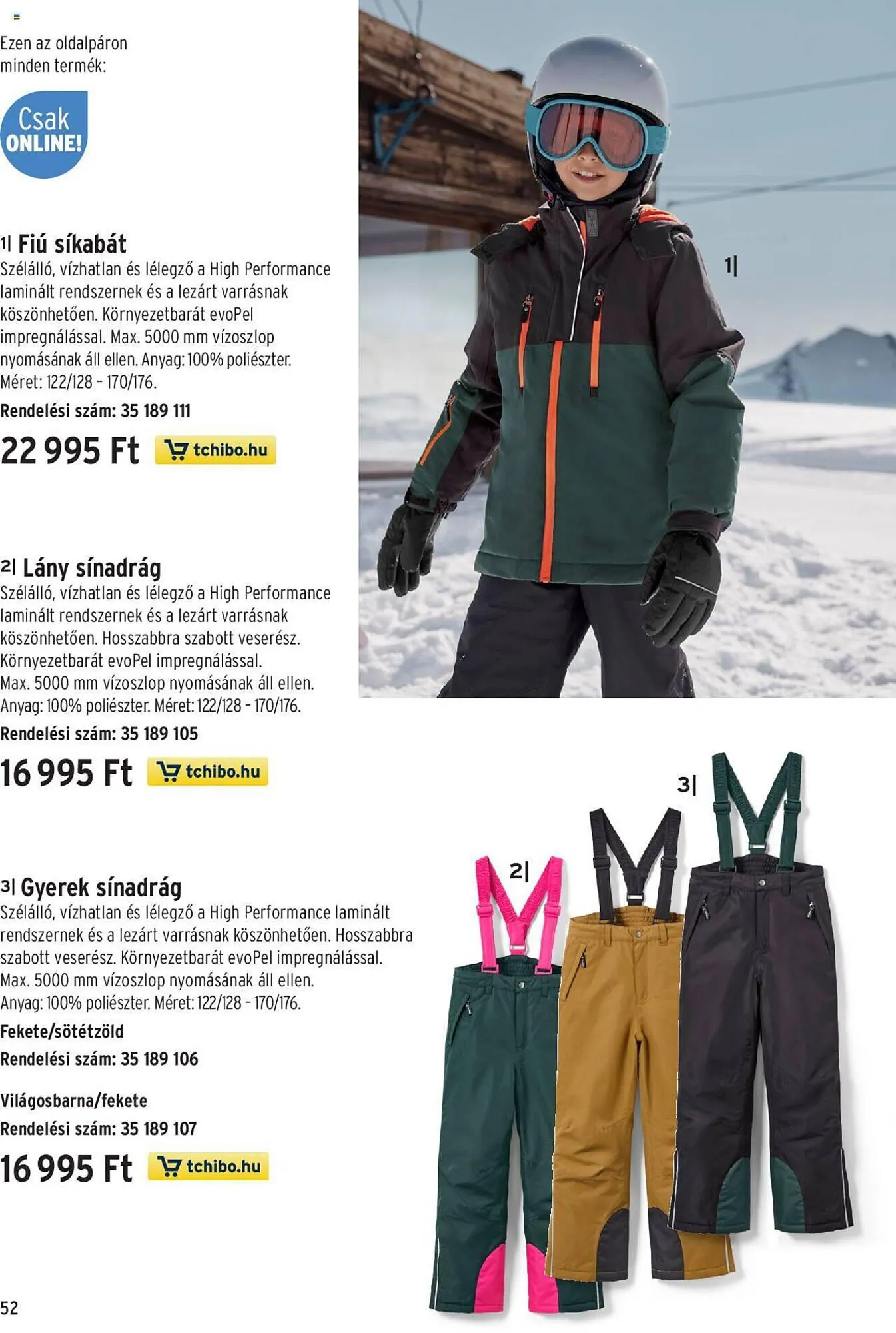 Katalógus Tchibo akciós újság október 30.-tól november 21.-ig 2023. - Oldal 52