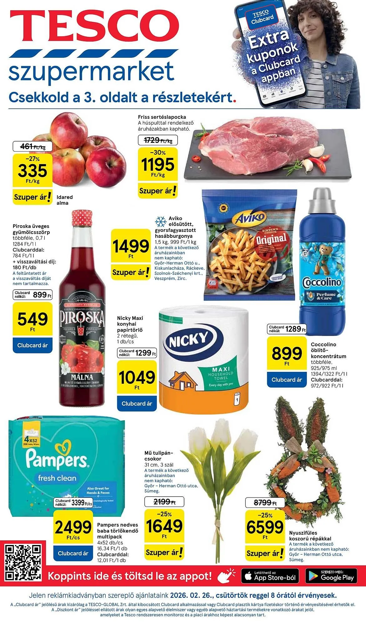 Tesco akciós újság - 1