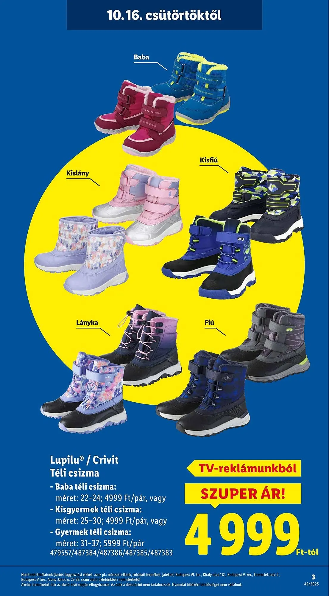 Katalógus Lidl akciós újság október 16.-tól október 21.-ig 2025. - Oldal 3