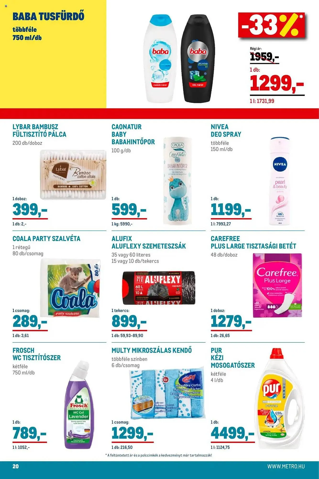 Katalógus Metro akciós újság április 1.-tól április 30.-ig 2025. - Oldal 20