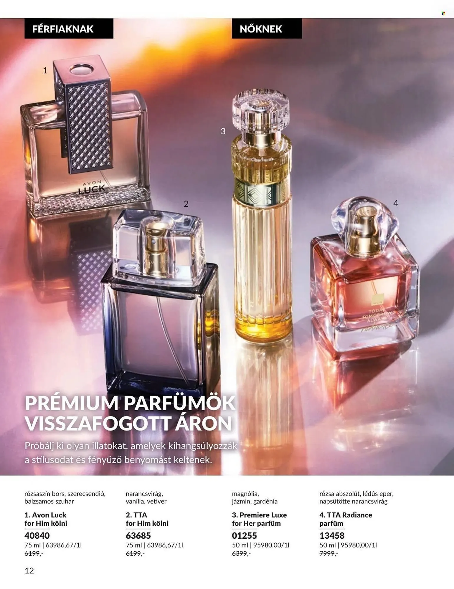 Katalógus AVON katalógus január 1.-tól január 31.-ig 2026. - Oldal 12