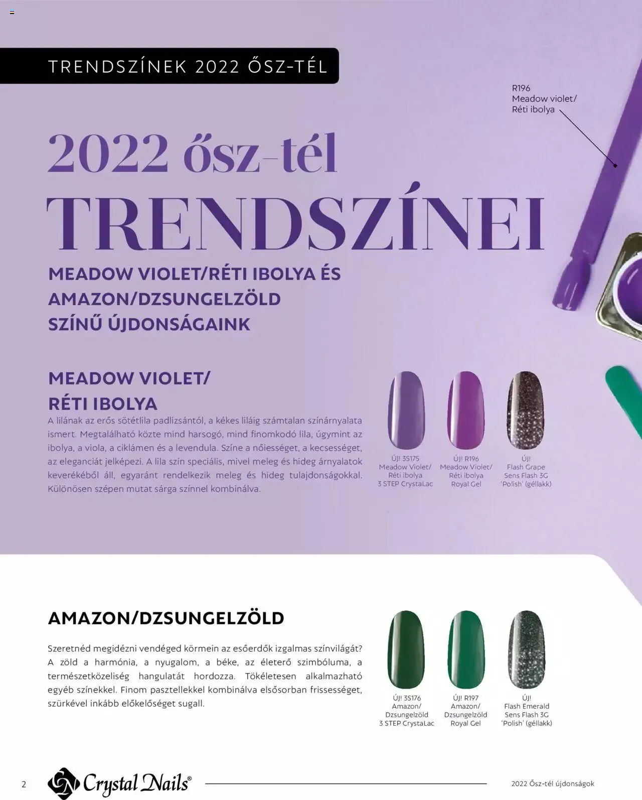 Katalógus Crystal Nails - Ősz / Tél katalógus szeptember 5.-tól december 31.-ig 2023. - Oldal 2