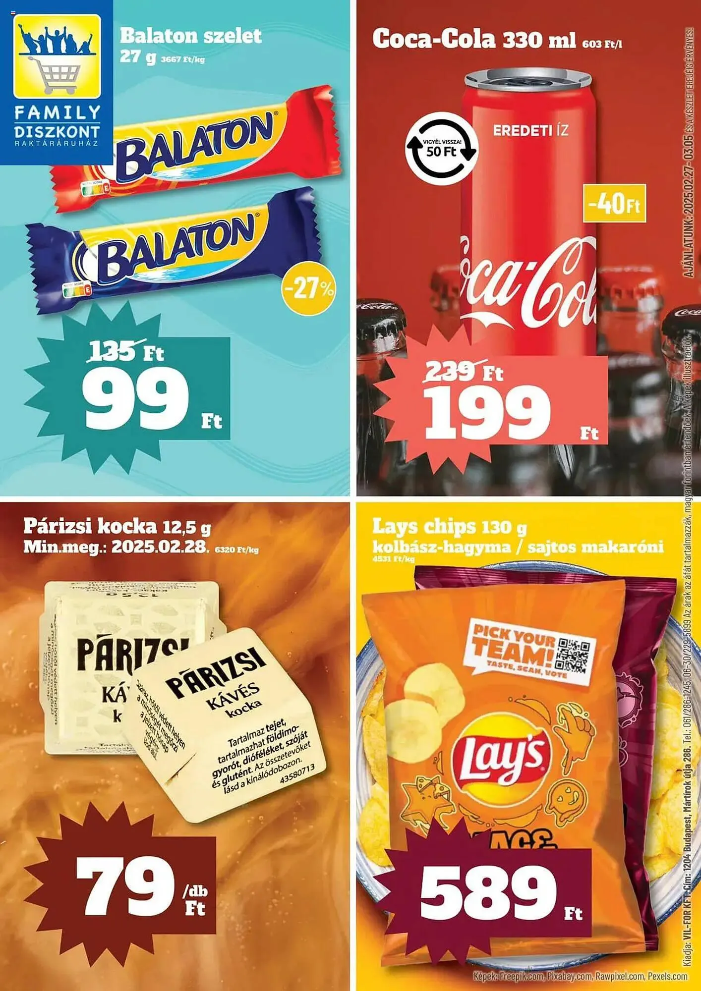Family Diszkont akciós újság - 1