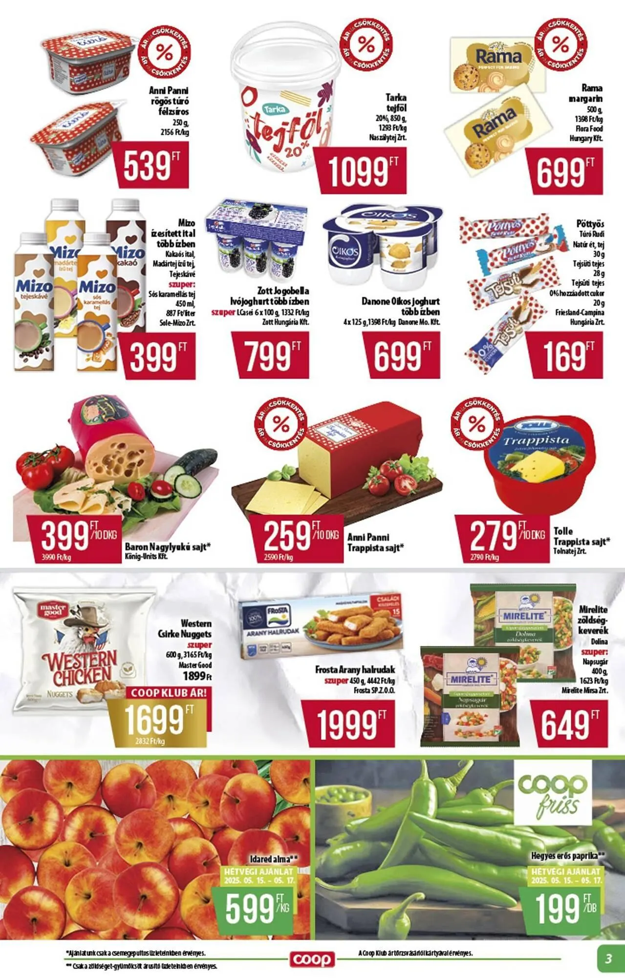 Katalógus Coop akciós újság május 15.-tól május 21.-ig 2025. - Oldal 3
