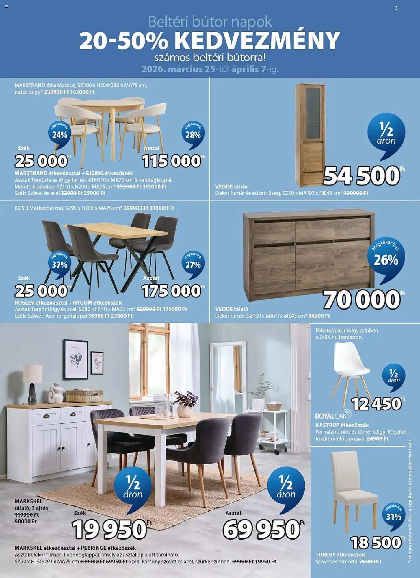 Katalógus JYSK akciós újság március 25.-tól április 7.-ig 2026. - Oldal 3