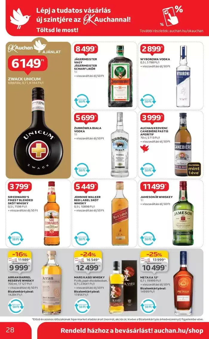 Katalógus Catalog Auchan január 6.-tól január 15.-ig 2025. - Oldal 28