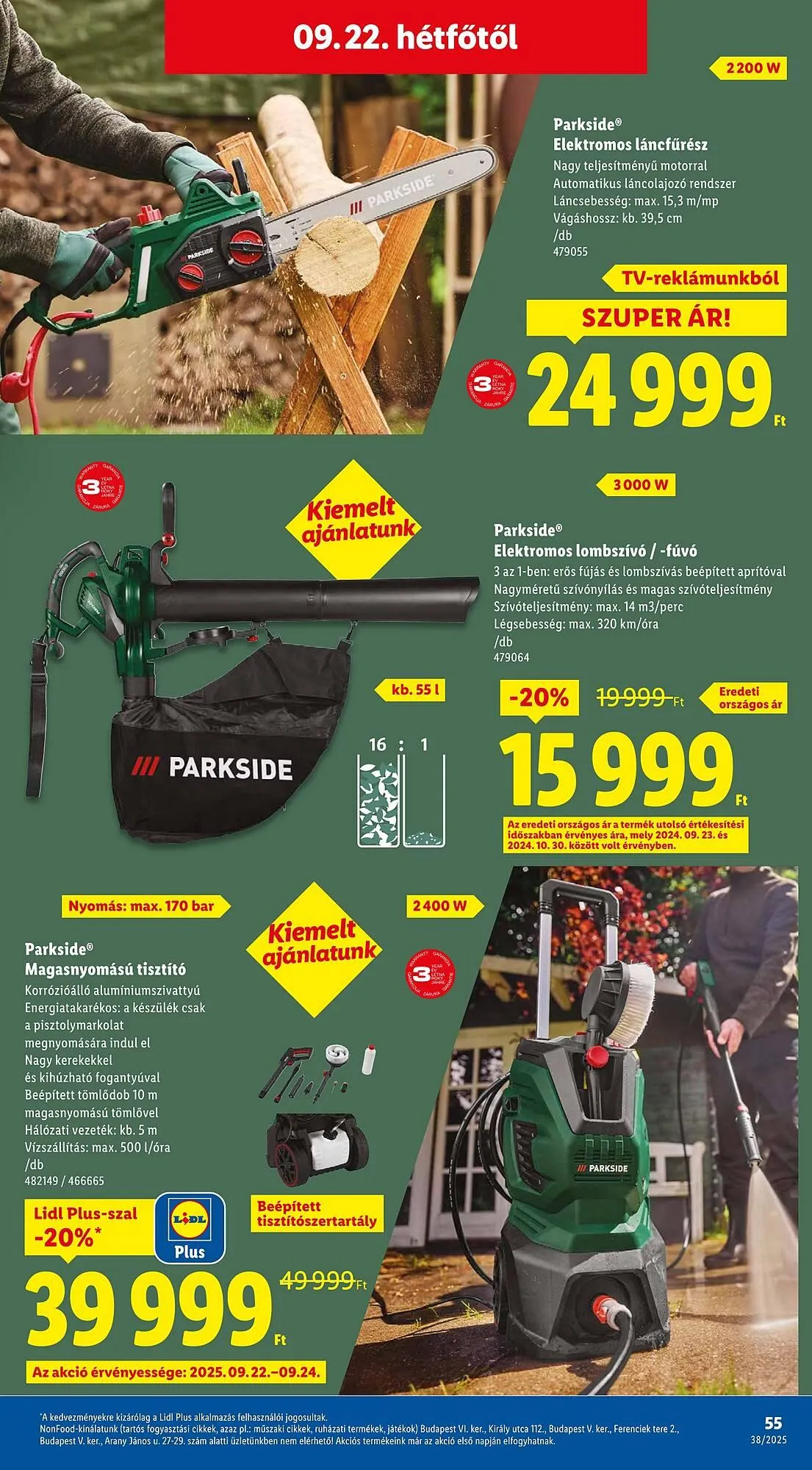 Katalógus Lidl akciós újság szeptember 11.-tól december 31.-ig 2025. - Oldal 55