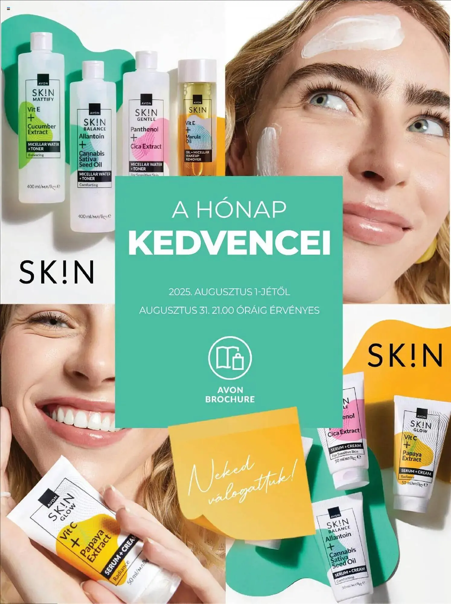 Katalógus AVON akciós újság augusztus 1.-tól augusztus 31.-ig 2025. - Oldal 1