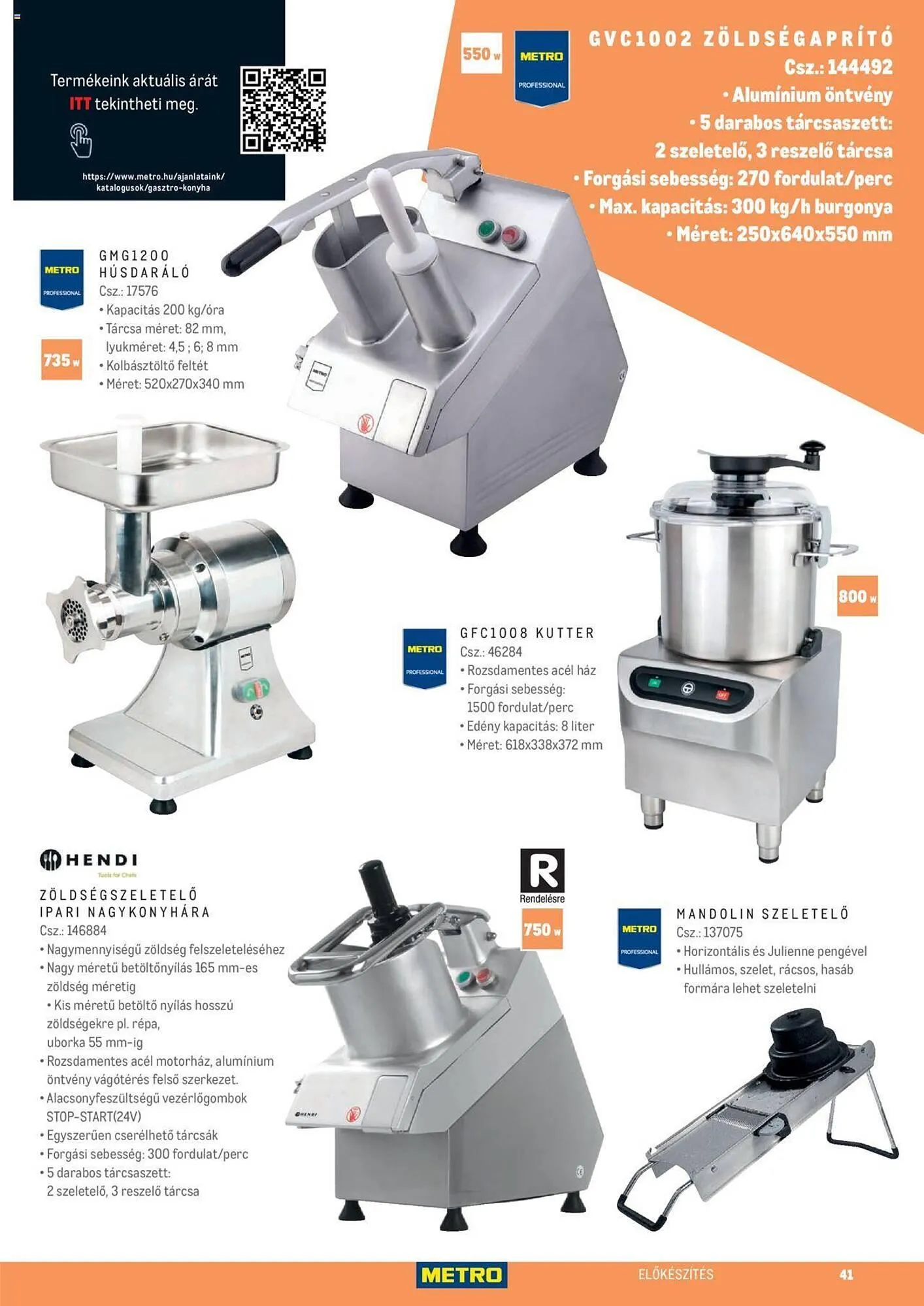 Katalógus Metro Gasztro konyha katalógus akciós újság február 15.-tól február 29.-ig 2024. - Oldal 41