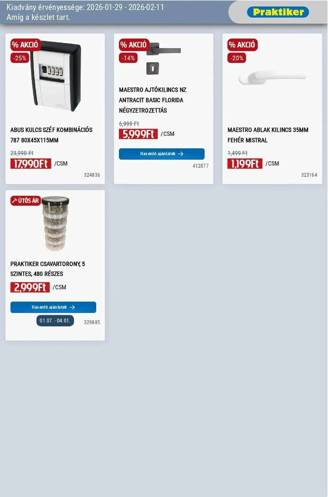 Katalógus Praktiker akciós újság január 29.-tól február 11.-ig 2026. - Oldal 35