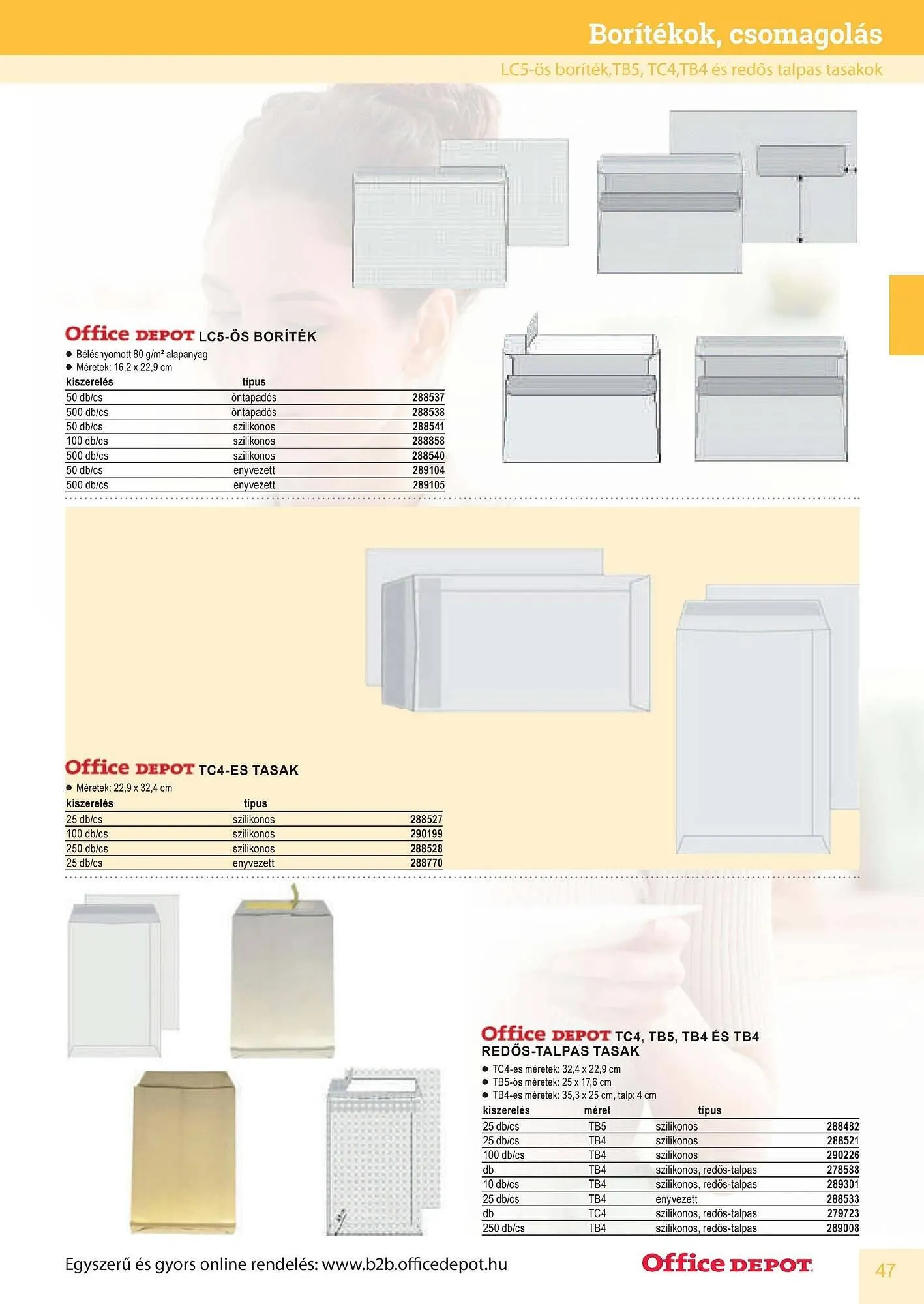 Katalógus Office Depot akciós újság május 9.-tól december 31.-ig 2026. - Oldal 47