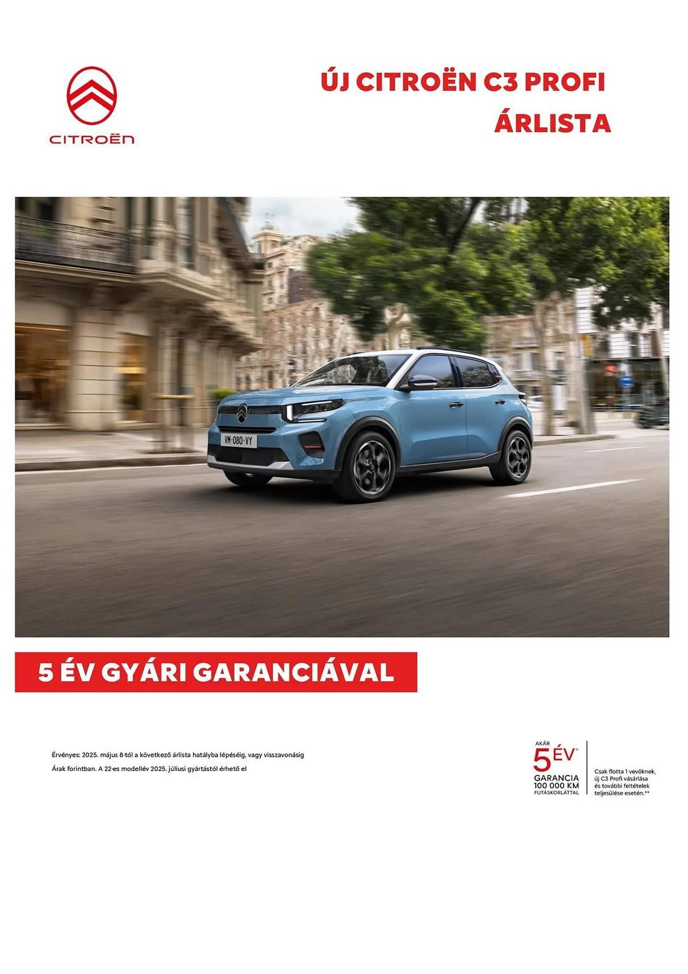 Citroën akciós újság - 1