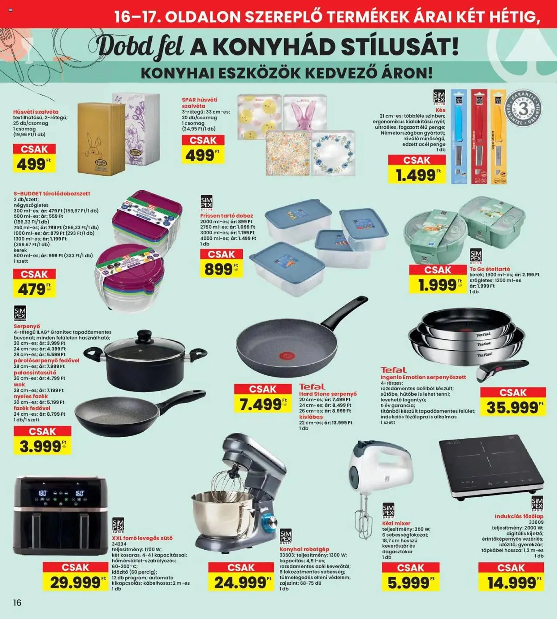 Katalógus Interspar akciós újság március 27.-tól április 2.-ig 2025. - Oldal 16