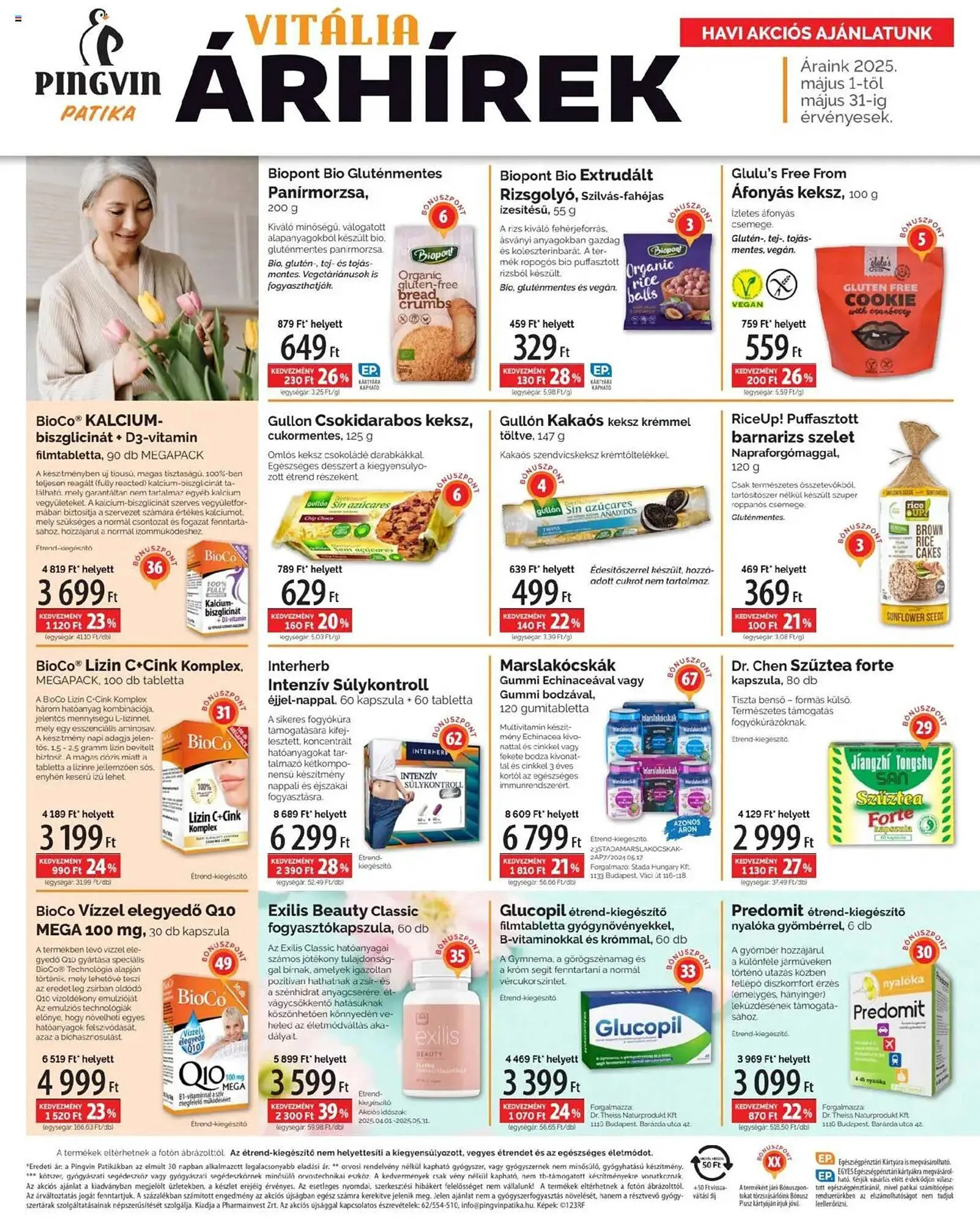 Katalógus Pingvin Patika akciós újság május 1.-tól május 31.-ig 2025. - Oldal 2