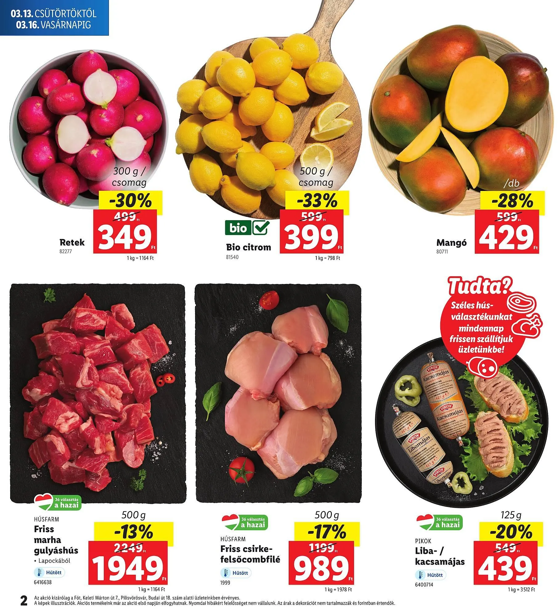 Katalógus Lidl akciós újság március 13.-tól március 16.-ig 2025. - Oldal 2