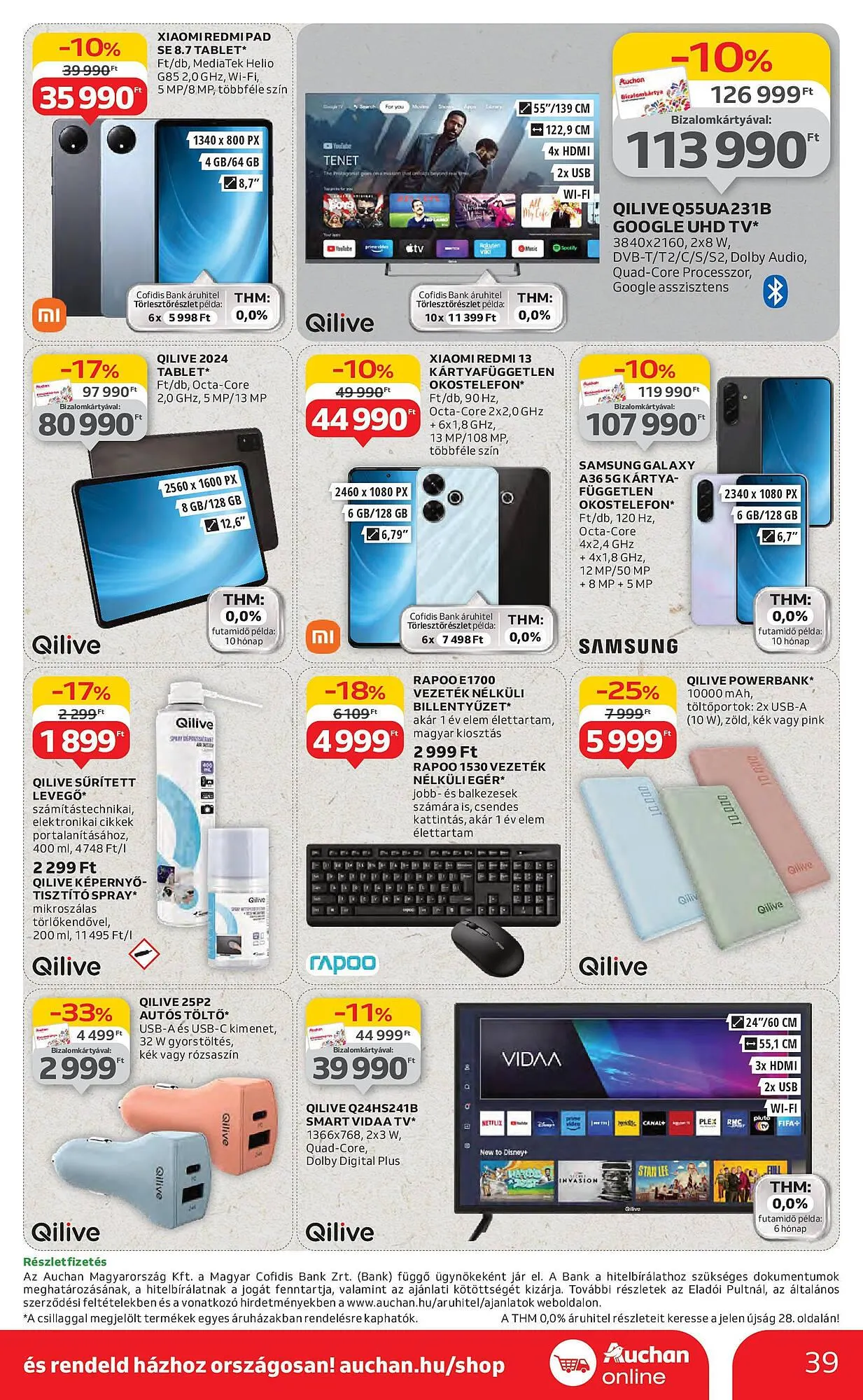 Katalógus Auchan akciós újság június 19.-tól június 25.-ig 2025. - Oldal 39