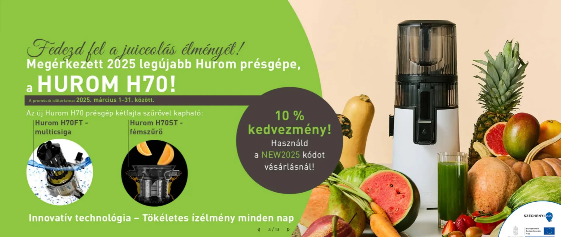Katalógus TopJuicers akciós újság március 13.-tól március 23.-ig 2025. - Oldal 3