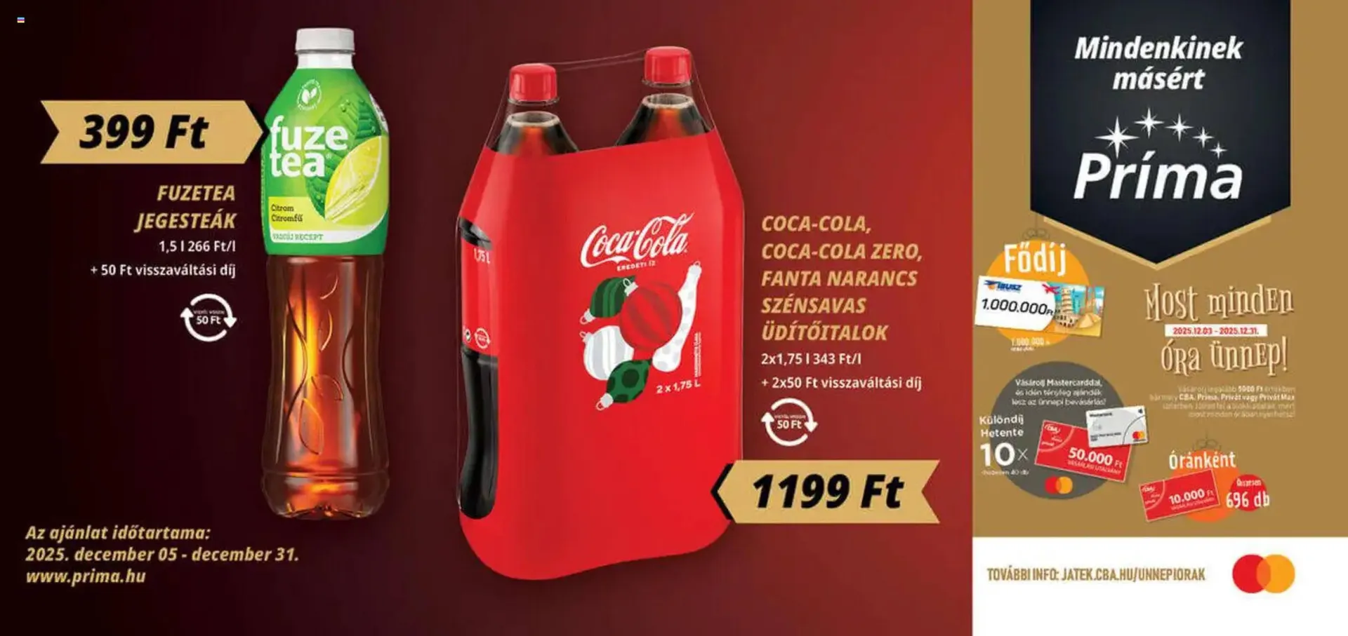 Katalógus Príma akciós újság december 5.-tól december 31.-ig 2025. - Oldal 3